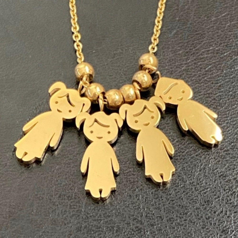 Feel Close to Your Family/ Loved Ones/ Best Friends Stainless Steel Necklace